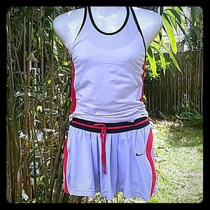 Nike Sphere Dry active wear skort + tank